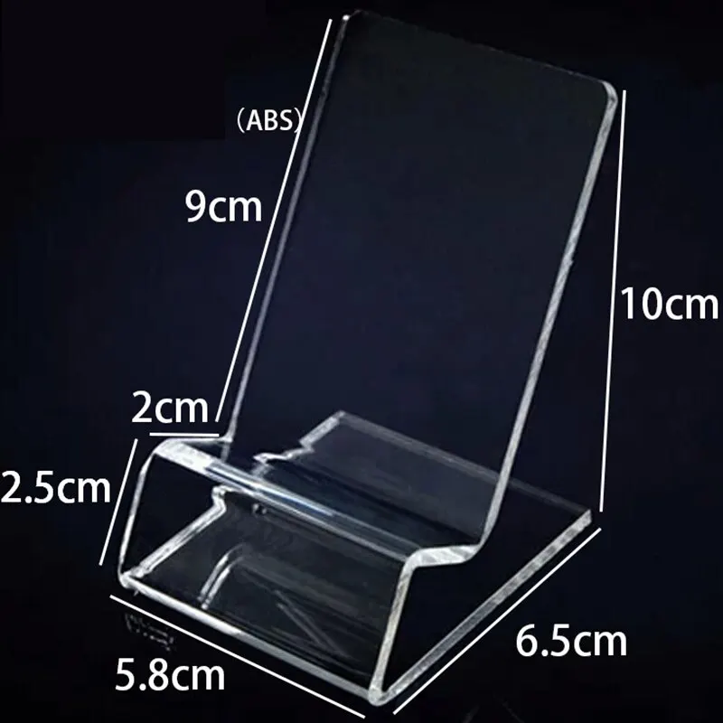 Acrylic Plastic Transparent Stand Shelf Window Counter Display Showcase For PSV Game Console Phone Holder Tablet Bracket Tray