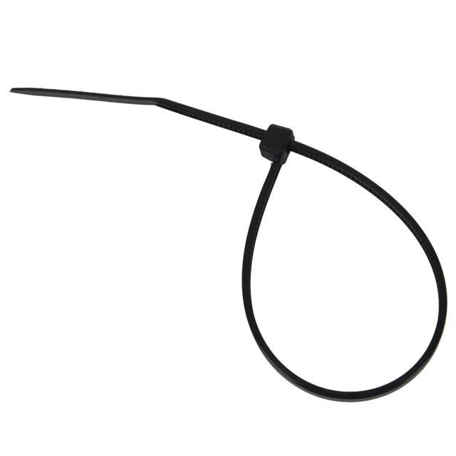 200Db 2,5 Mmx150 Mm Önzáró Elektromos Kábel Cipzárral Rögzített Kábelkötegek Fekete - Image 2