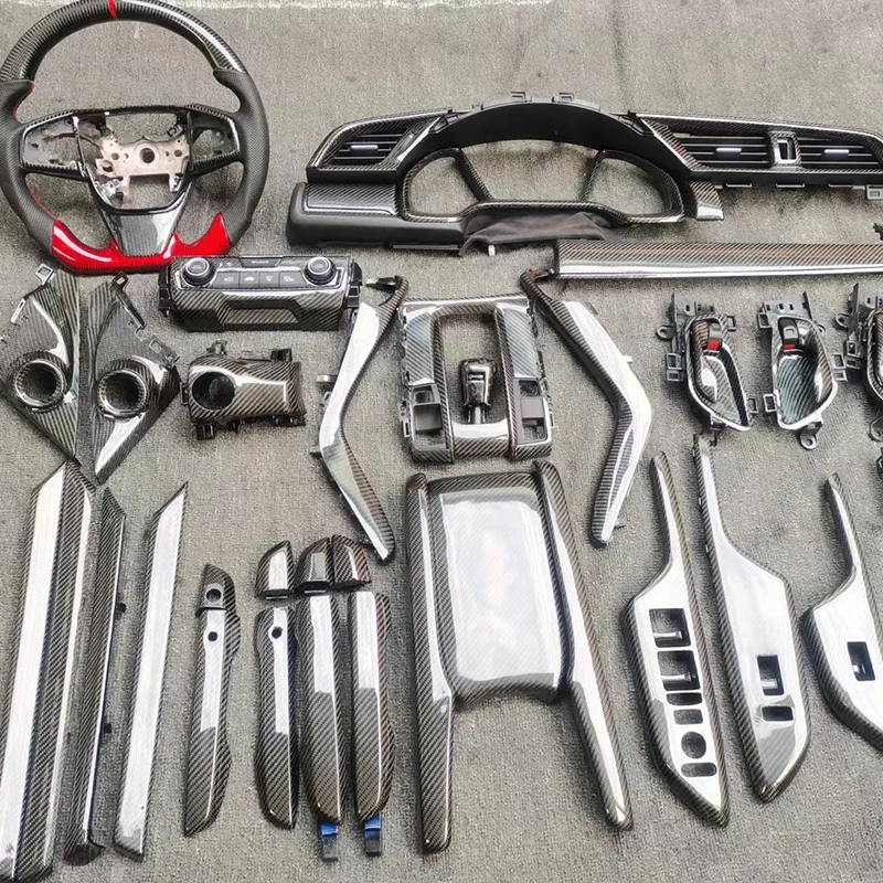 Maniglie Interne Porta Per BMW X3 X4 - Set 4 Pezzi Neri, Per Modelli F25 F26 2011-2017 - Foto 4