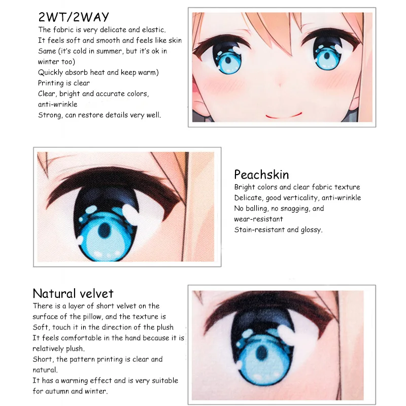 Anime Decor Pillow Case Genshin Impact Kirara Dakimakura Waifu Pillowcase 2-Side Print Hugging Body Cushion Cover Otaku Gift 3