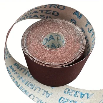 60–600 Grit Sandpaper Roll – Flexible Abrasive Sanding Paper for Metal, Wood, Plastic, Automotive & DIY Polishing Projects 1