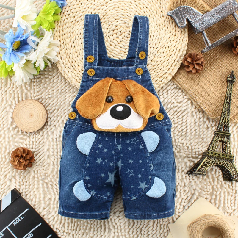 Boys Shorts Kids Denim Shorts 1PC Kids Baby Boys Clothes Clothing Short Trousers Toddler Infant Boy Pants Denim Shorts Jeans Overalls Dungarees