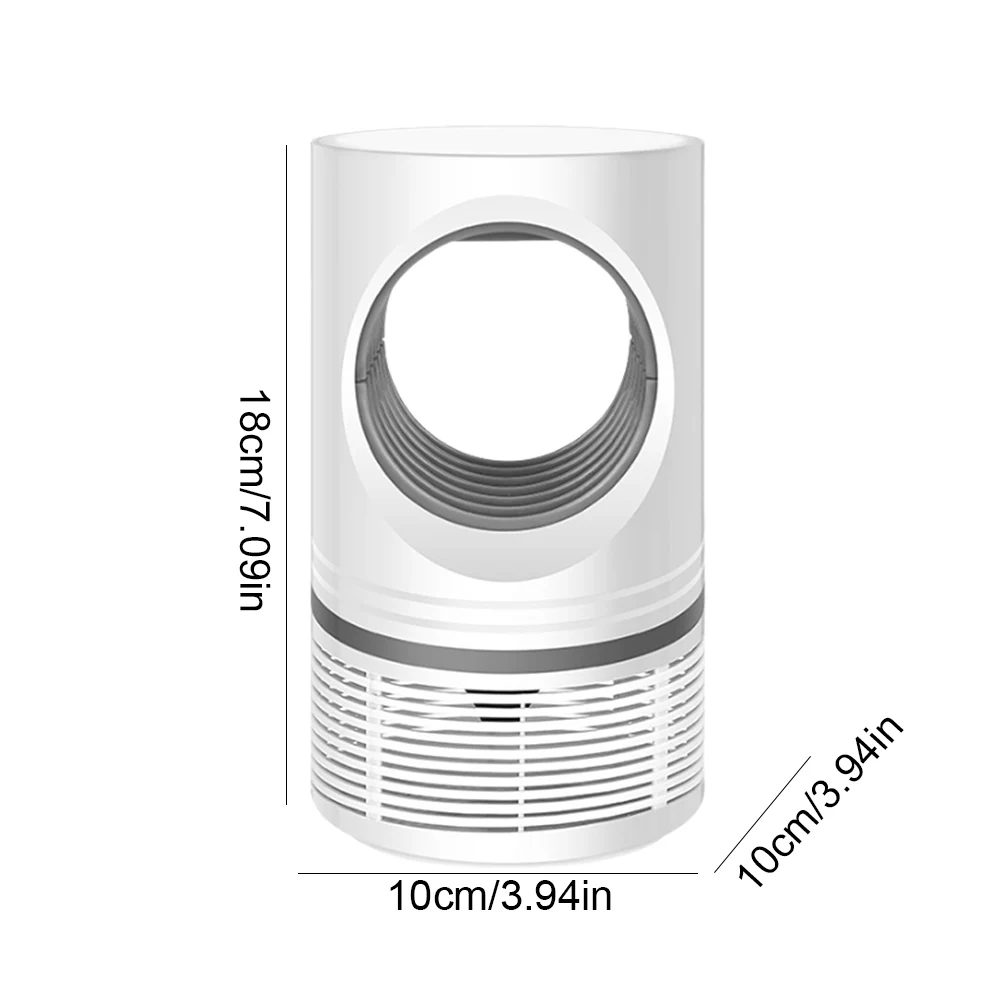 전기 USB 버그 재퍼 트랩 라이트, 조용한 파리 버그 재퍼 램프, 무독성 실내 버그 재퍼, 가정 사무실용, 실내 야외