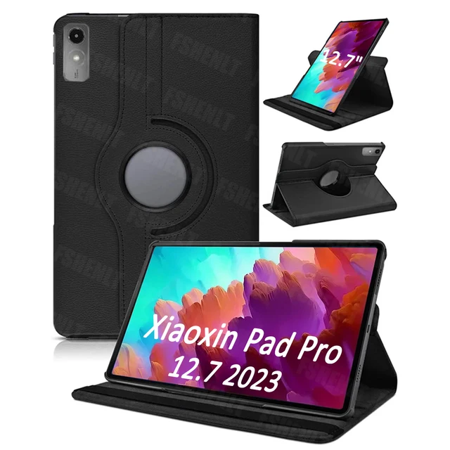 For Lenovo Xiaoxin Pad Pro 12.7 2023 Leather Case with Sleep