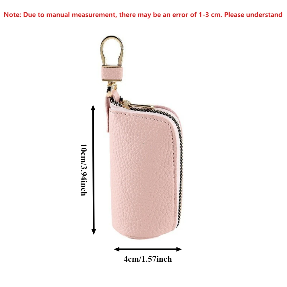 Multifunctional Mini Key Bag Men Women Keychain Fashion Simple Home Zipper Car Key Case Large-Capacity Travel Storage Organizer