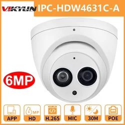 Vikylin DH OEM IP Camera Security 4MP IPC-HDW4433C-A 6MP IPC-HDW4631C-A Camara Surveillance Night Vision IR PoE Built-in Mic