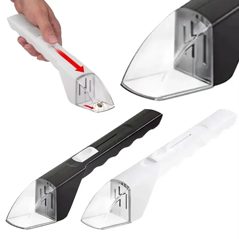 Eco Push Type Insect Catcher Contactless Bug Clip Safe Capture Tool No Kill Pest Collector for Home Garden Outdoor Exploration