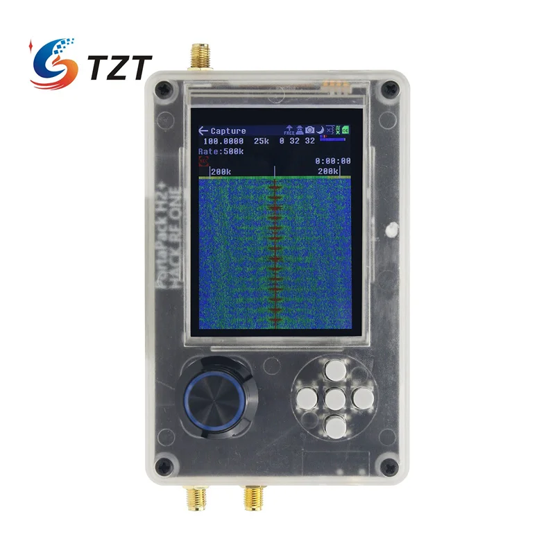 Upgraded HackRF One R9 V2.0.0 + Upgraded PortaPack H2 3.2" LCD + Shell Assembled Antenna USB Cable