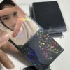 SKYSONIC 50pcs Kpop Card Sleeves 61x91mm 20C Star Bling Holder For Holo Postcards Top Load Films Photocard Game Cards Protector 3