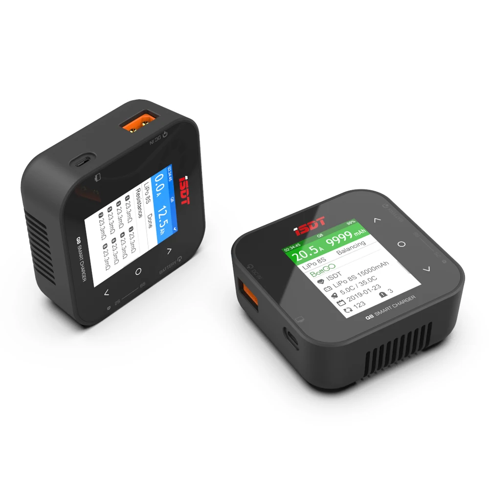 ISDT Air8 500W Chargeur LiPo RC 1-8S 20A + Q6 Nano 200W 1-6S