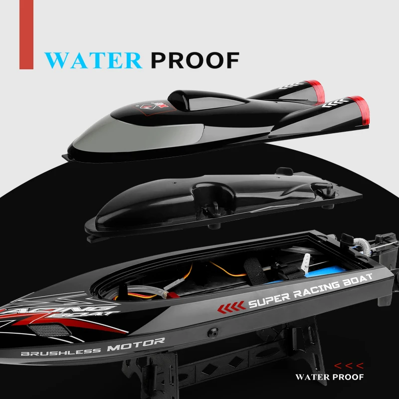 WLtoys WL916 WL915-A RC Boat 2.4Ghz 55KM/H Brushless High Speed Racing Boat Model Remote Control Speedboat Children RC Toys 6 WLtoys WL916 WL915-A RC Boat 2.4Ghz 55KM/H Brushless High Speed Racing Boat Model Remote Control Speedboat Children RC Toys 6