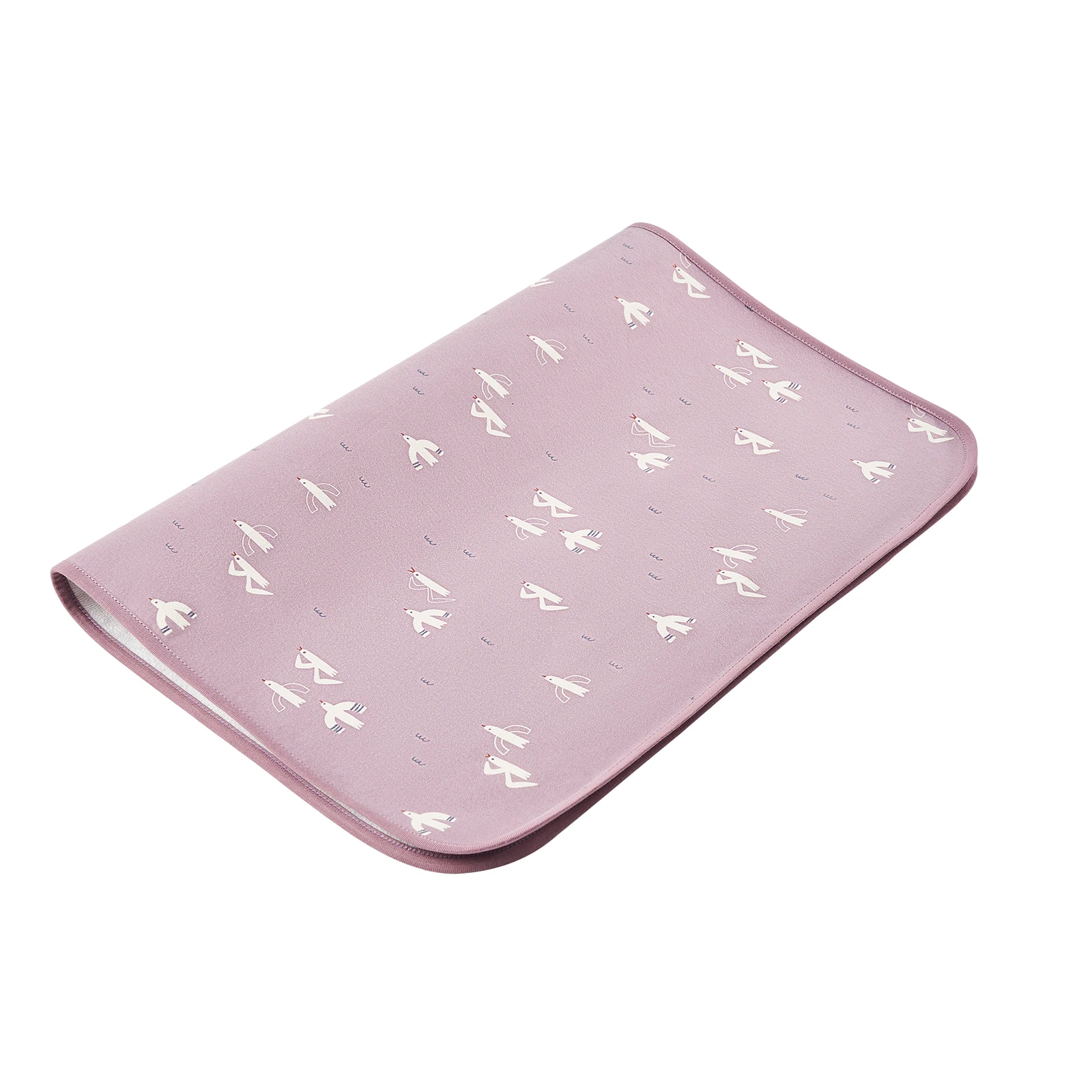Reversible Waterproof & Breathable Children's Crib Sheet with Washable Infant Urinary Pad