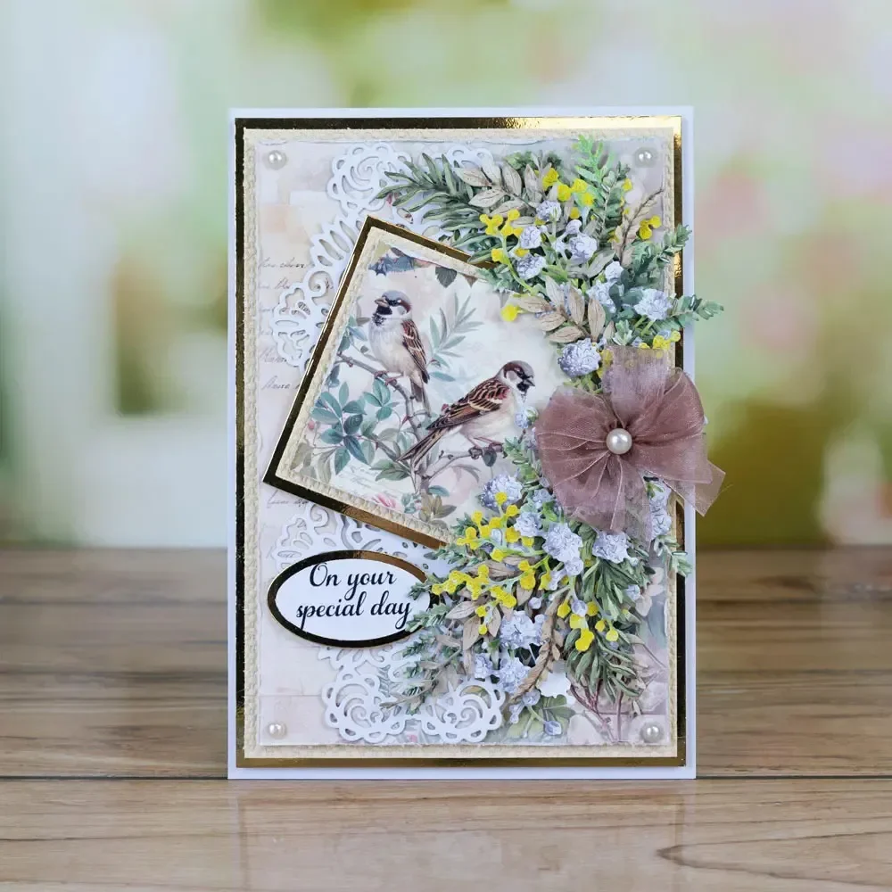 오버 더 엣지 펀 메탈 커팅 다이 스크랩북 다이어리 장식 스텐실 엠보싱 템플릿 DIY 인사말 카드 수제 2025