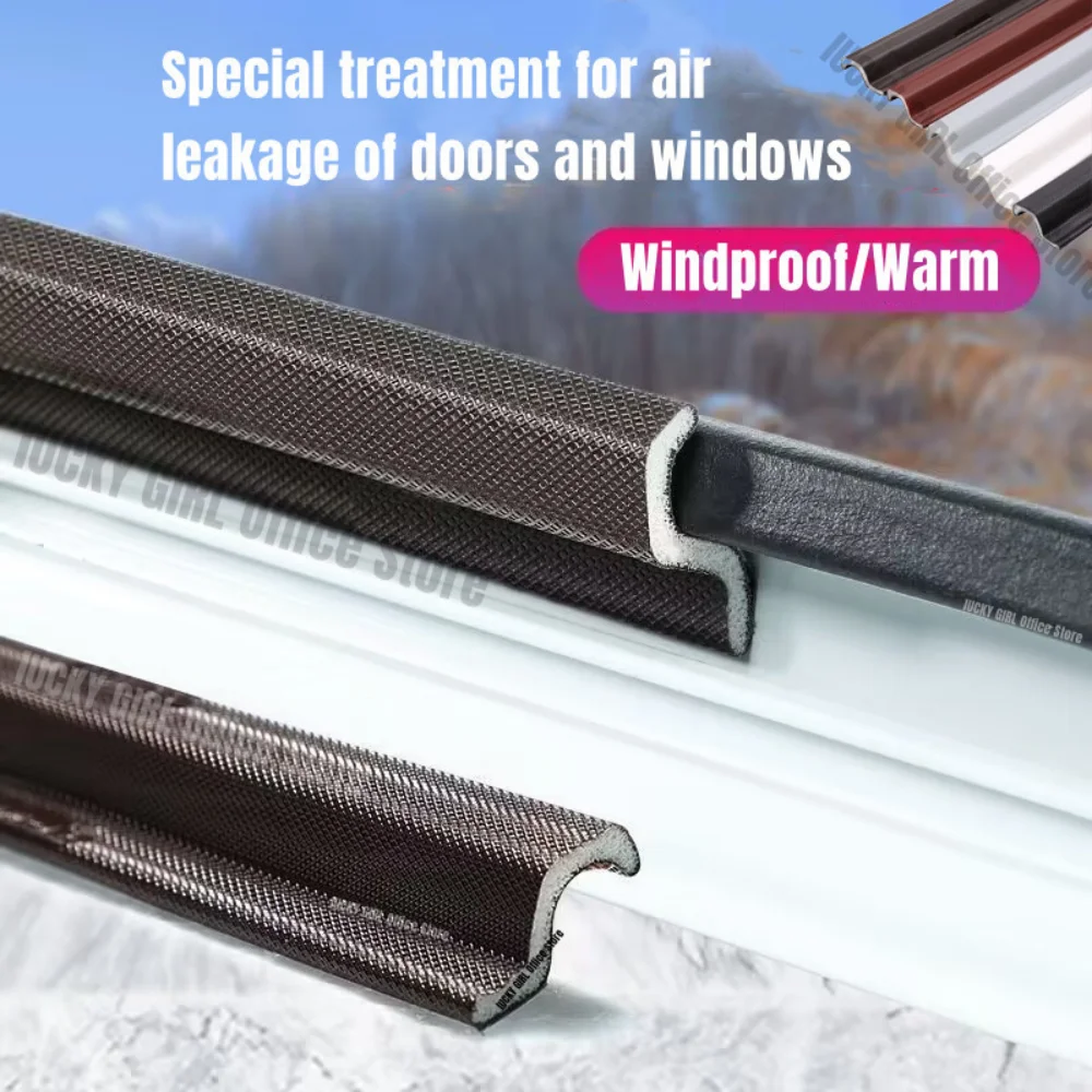 6M Casement Door Window Sealing Strip S Type For Soundproof Foam Tape ...