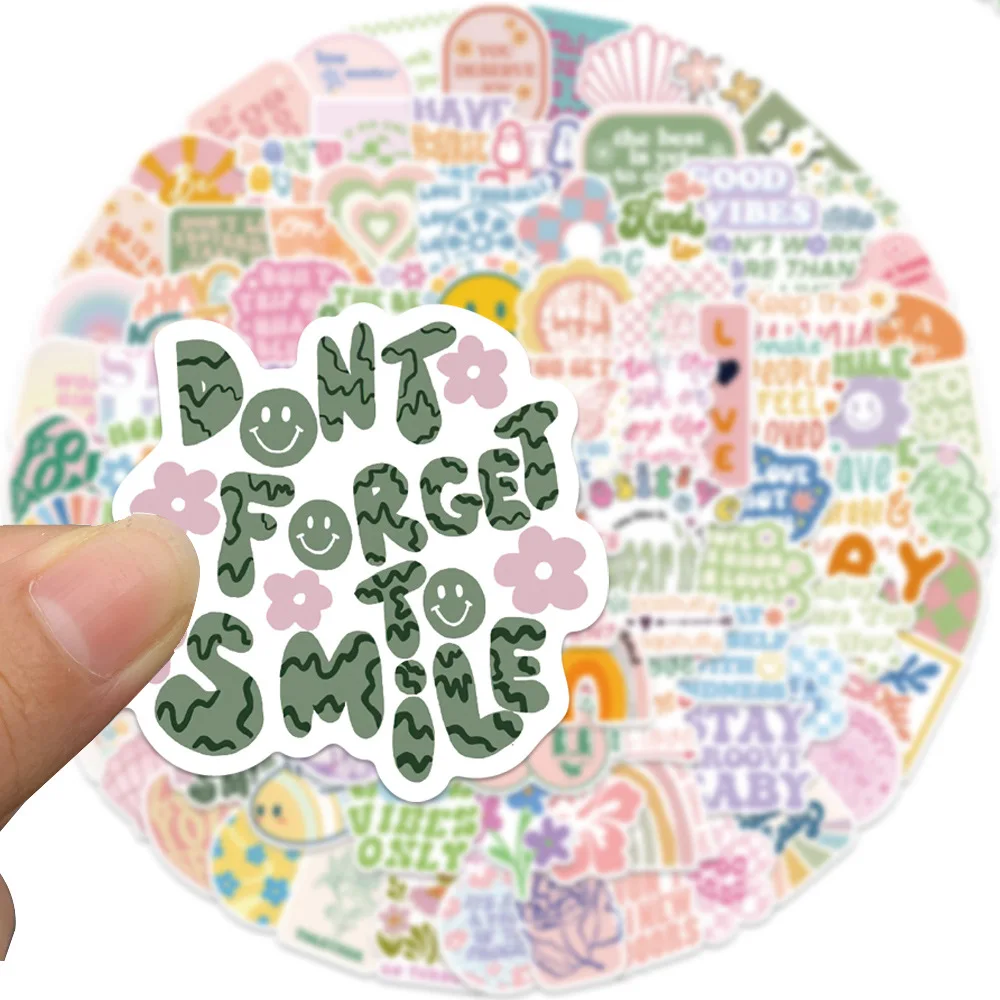 Decorative Stickers Danish Floral Waterproof Graffiti Sticker Aesthetic Luggage Laptop Phone Guitar Skateboard Stickers 10/30/50/100Pcs