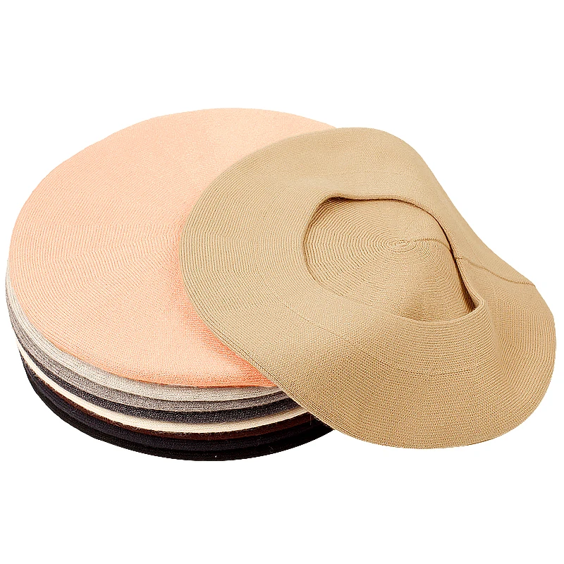 Hot Sale Geebro Women's Cashmere French Hat Causal Plain Knit Wool Soft Berets for Ladies Knitted Artist Beret Cap Hats_voghion.com