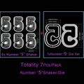 7pcs 5 Shaker-Die