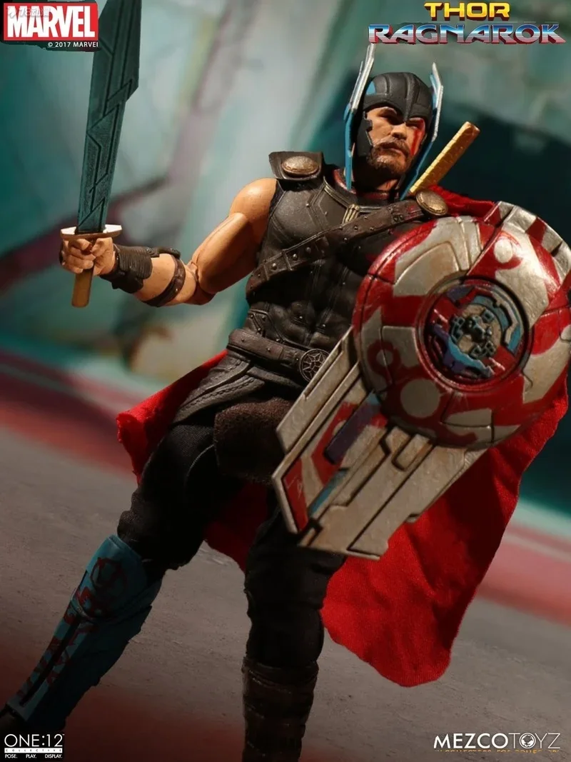 Mezco Ant Bambola Articolata Da 6 Pollici Marvel Movie Thor 3 Gladiator Thor Action Figure Model Toys In Stock Gifts