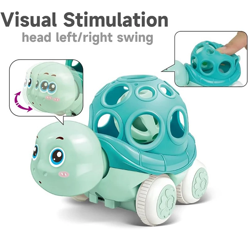 Press-and-Go Baby Rattle Car 5