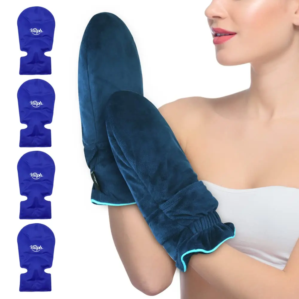 hot and cold hand therapy gloves