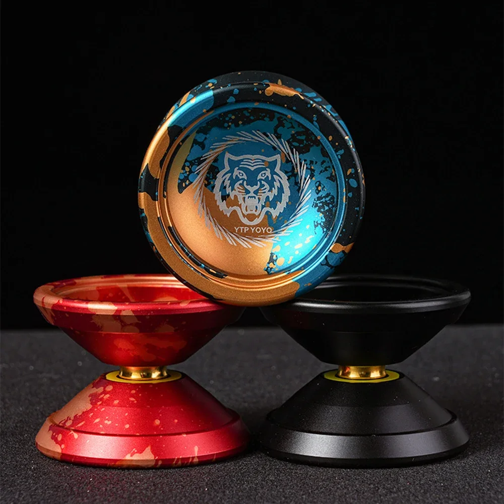 Yoyo ball Yoyo Professional Magic Yoyo Metal With 10 Ball Bearing Alloy Aluminum High Speed Unresponsive Yo Yo Classic Toys For Kids