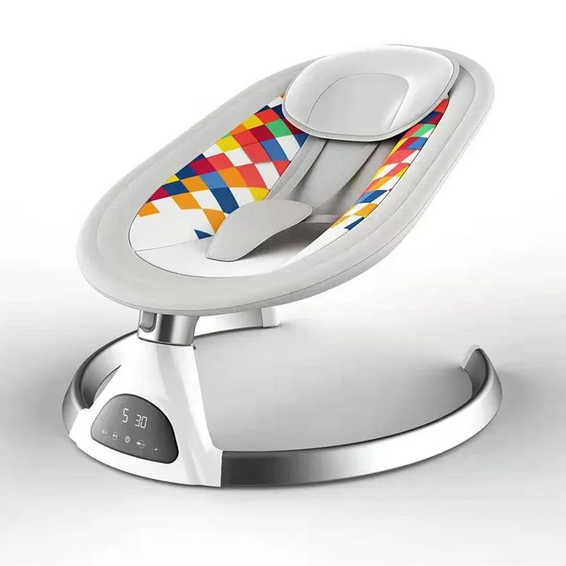 ChildrensElectricRockingChairBabySmartCradleBedTouch5speed