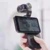 5K Pocket Video Camera with 3.5 Inch Rotating Touchscreen HD 3 Axis Stabilization Wide Angle Action Camera for Travel Vlogging 3