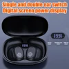 Bluetooth 5.3 Headphones Ear Hook Earphone Wireless Earphones LED Display Waterproof Headset HiFi Stereo Noise Reduction Earbuds 2