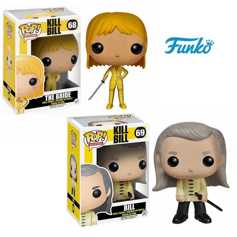 Funko Pop Film D'Azione Kill Bill #69 Bill The Bride #68 Figure Collection Model Toys For Best Children Birthday Gift