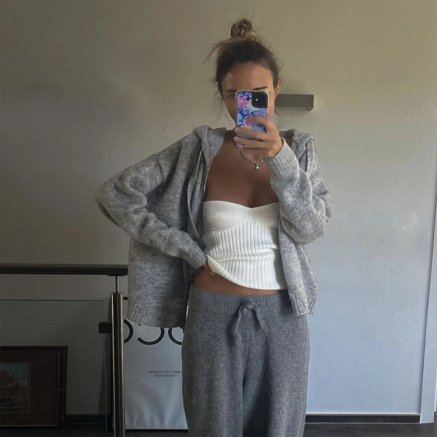 Knit Ribbed Backless Tank Top Women's Slim Summer Fashion Cropped Top High Street Elegant Knitwear Pullover Female Vest