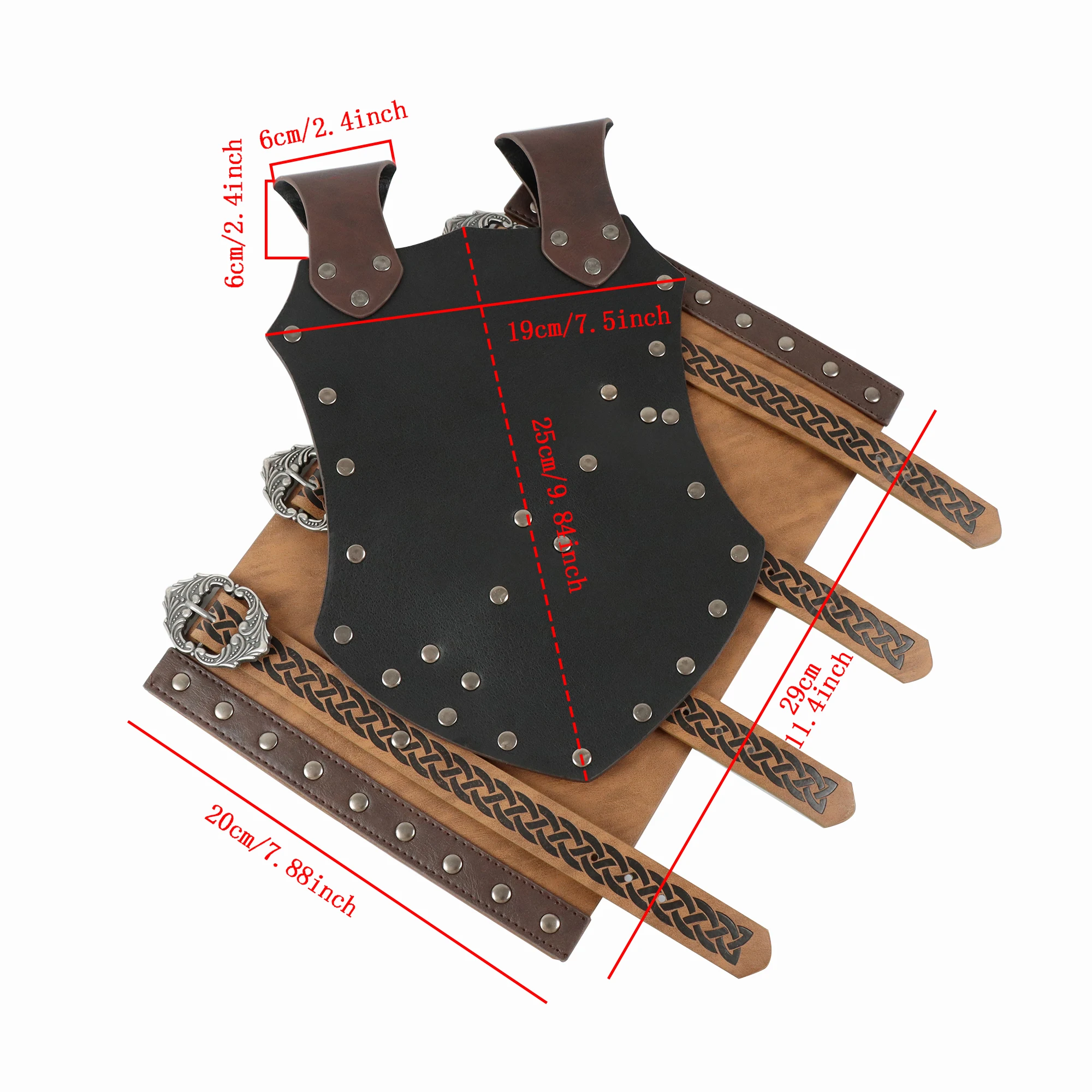 Medieval Scabbard Belt Warrior With Sword Storage Sword Set Halloween Role-playing Accessories