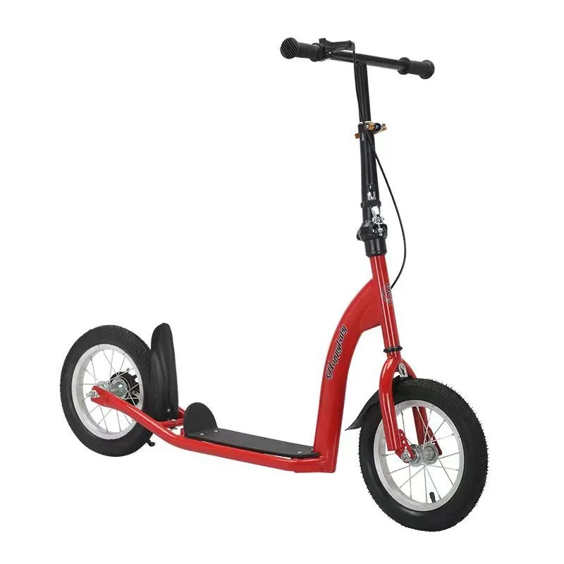 Two Wheel Inflatable Skateboard Children's Pedal Scooter 6-18 Year Old Youth