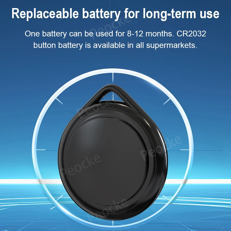 Mini Pet Tracking Device with Find My for Apple Smart iTag Cat GPS Tracker Bluetooth Locator Key Child Pet Car Lost Finder