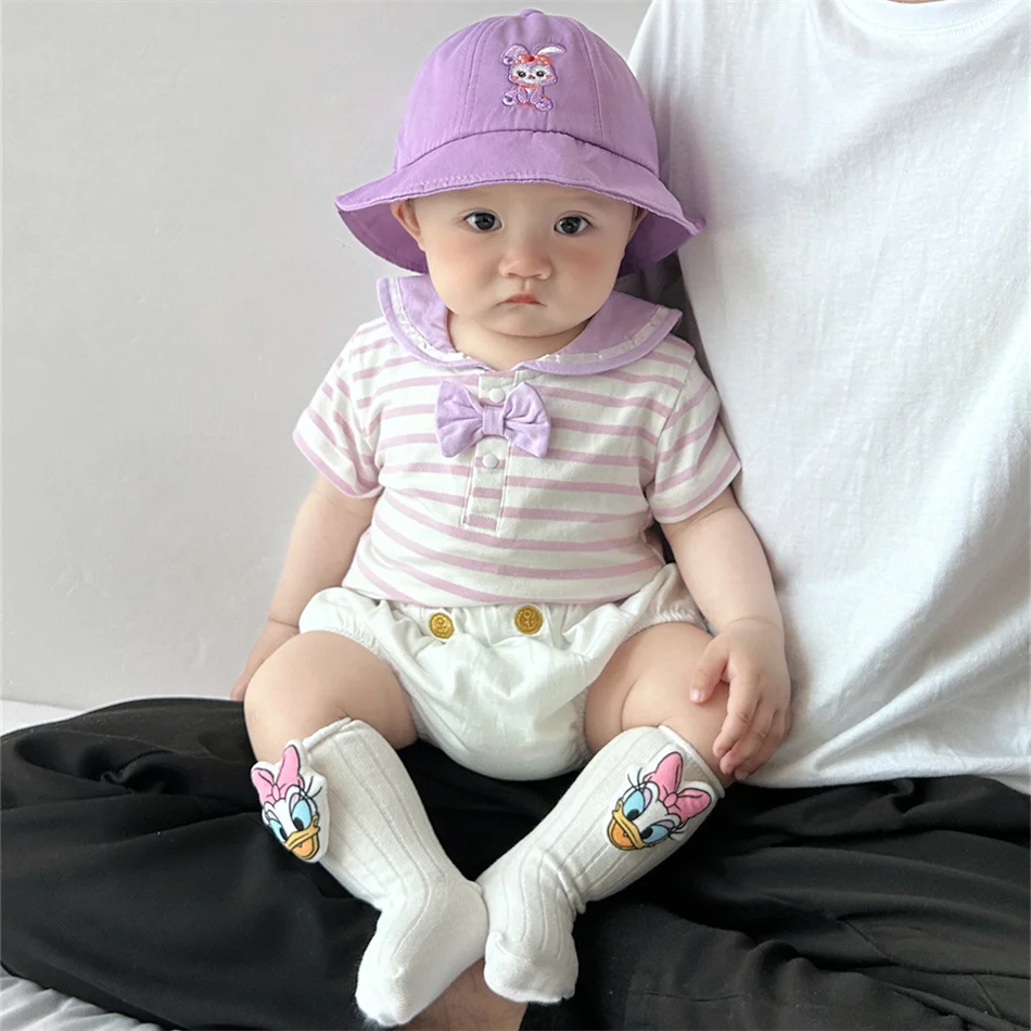 Disney Baby Girls Donald Duck Short Sleeve 2Pcs Outfit Toddler