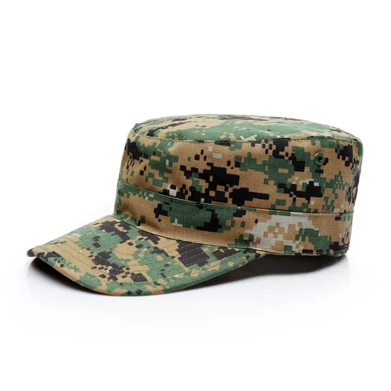 Men's Tactical Cap Blank Plain Camo Fitted Hats Multicam Caps Baseball Desert FG atacs Camouflage Cap Hat Gear