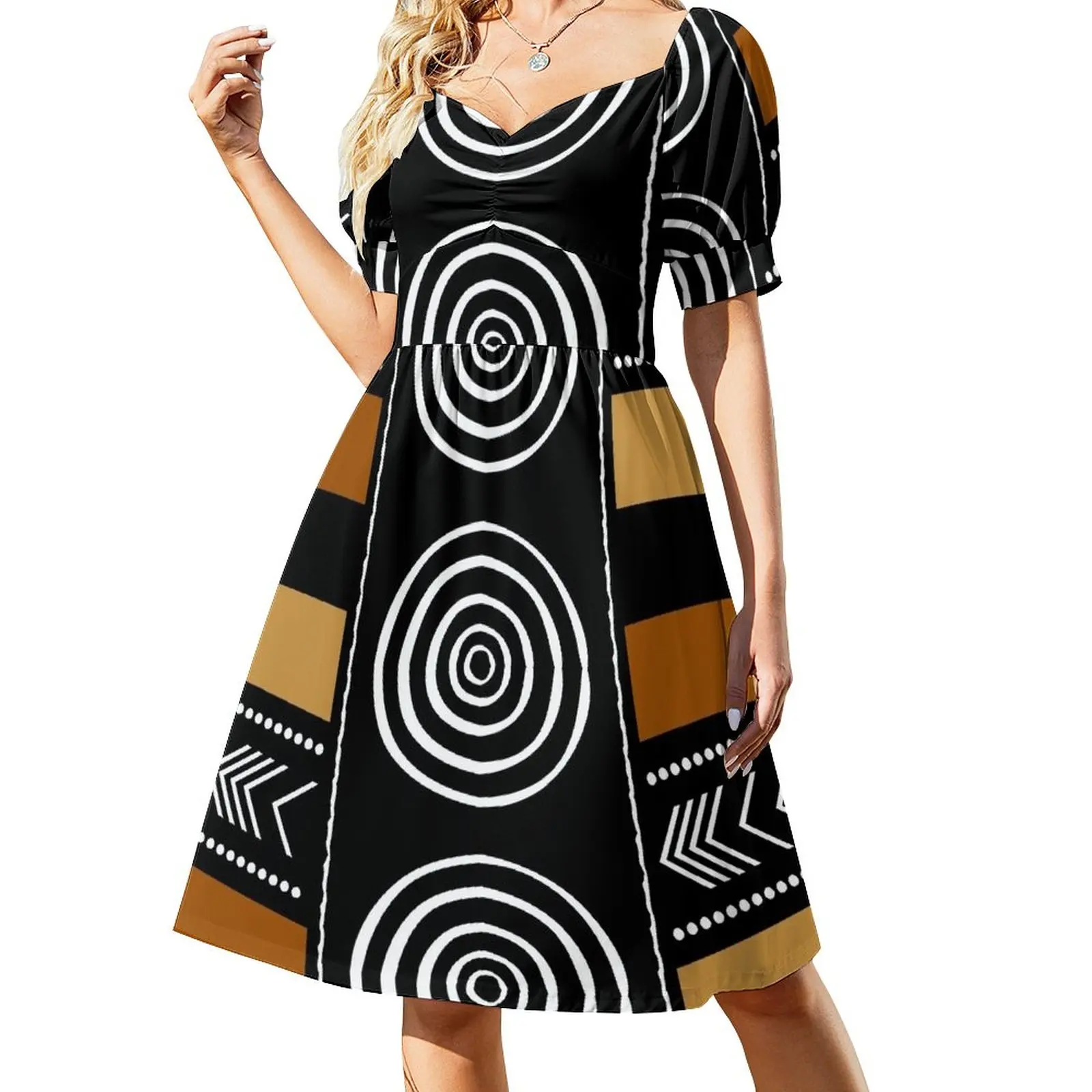 African Mud Cloth Artwork Sleeveless Dress dresses for prom women clothing 2023 new arrivals