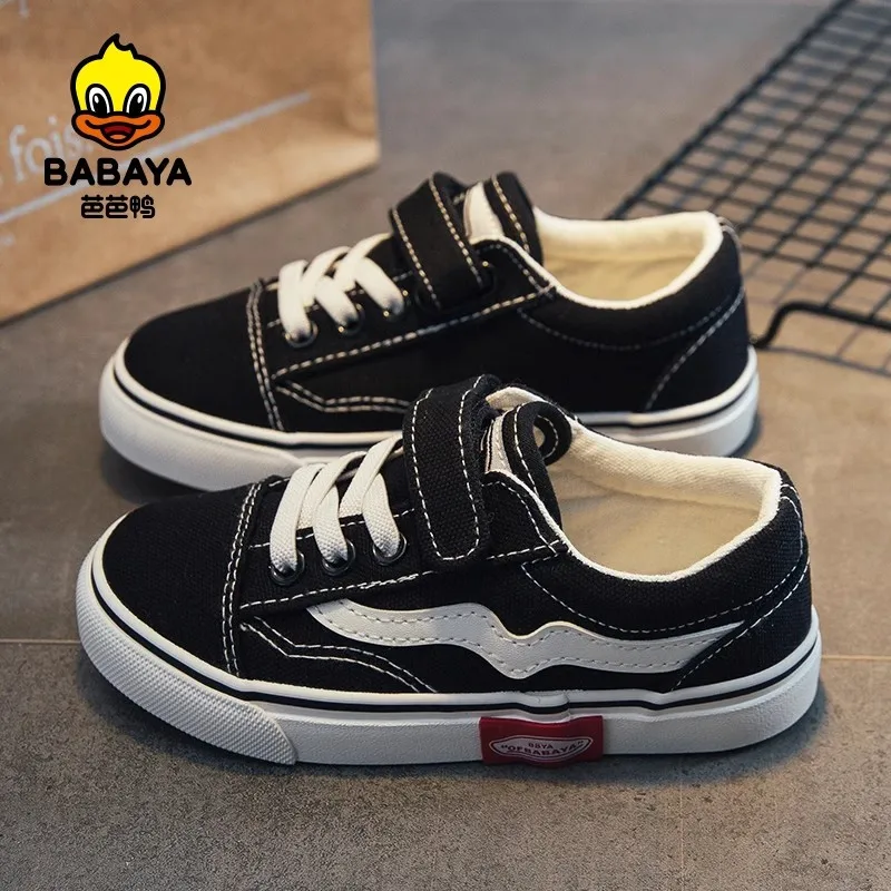 Children Canvas Sports Shoes Boys and Girls Breathable Autumn Spring Baby Shoes