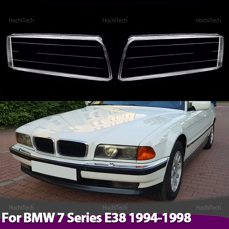 BMW 7 시리즈 E38 1994 1995 1996 1997 1998용 전면 헤드램프 커버 헤..