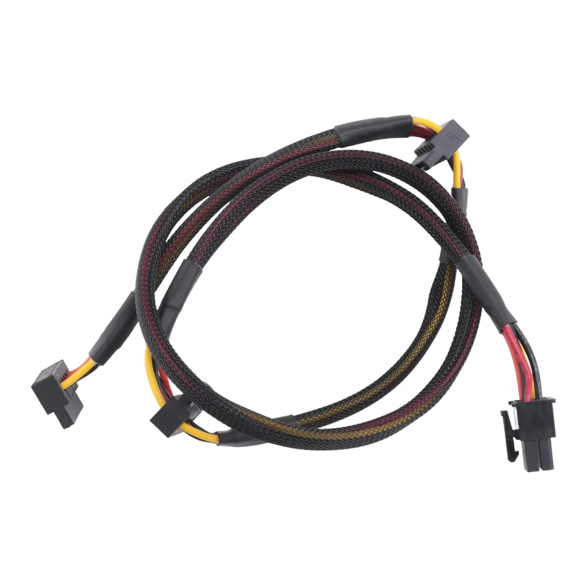 Hot sale Modular PSU 6Pin to 3-Port SATA Power Cable 18AWG Wire 80cm for NP ECO Series