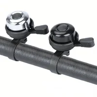 La nouvelle cloche de vélo noire VTT en alliage d'aluminium vélo d'équitation en plein air équipement de cyclisme pour enfants 1
