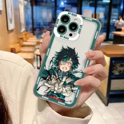 My Hero Academia Izuku Custodia Trasparente per Telefono
