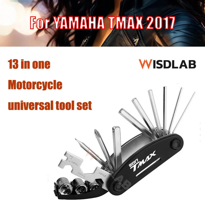 

13 шт., набор инструментов для ремонта мотоциклов и велосипедов для YAMAHA TMAX 2017