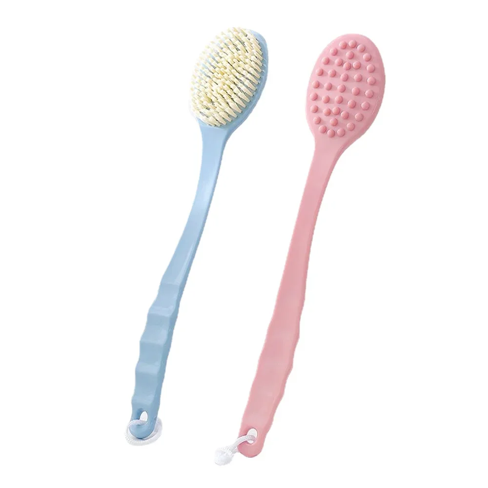 1pc Long Handle Bath Brush Soft Body Scrub Skin Massager Shower Scrubber Body Cleaning Brush Exfoliation Bathroom Accessories 6