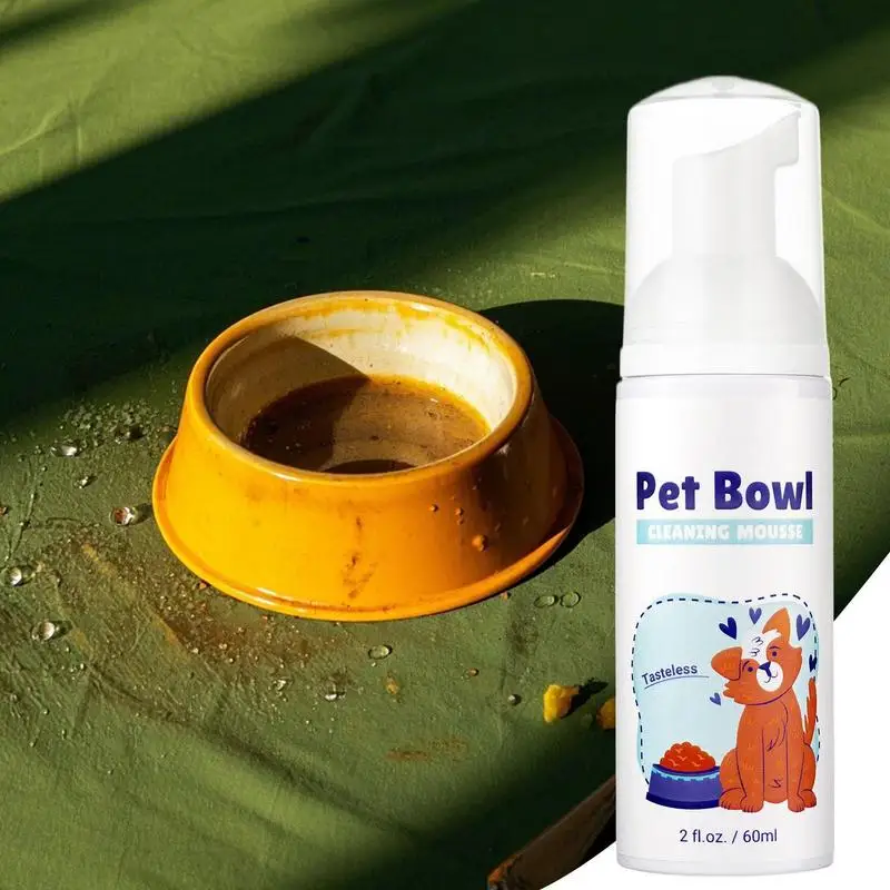 Pet Bowl Cleaning Mousse Stain Remover 60ml