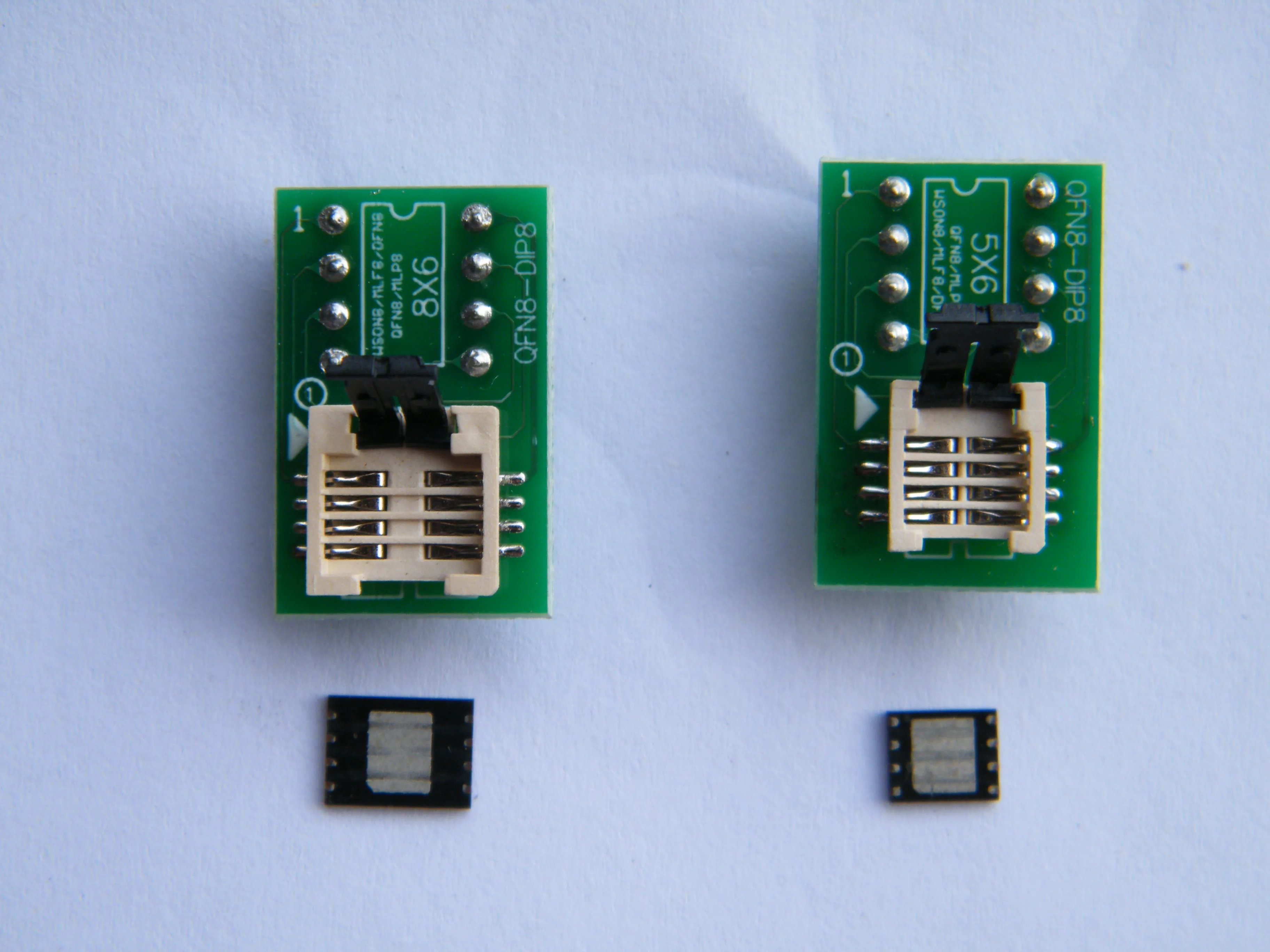 DFN8 WSON8 MLF8 MLP8 QFN8 To DIP8 6x5mm 6x8 IC dfn8-wson8-mlf8-mlp8-qfn8-to-dip8-6x5mm-6x8-ic