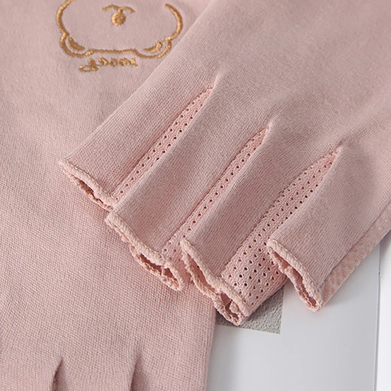 1 Pair Anti UV Nail Gloves UV Gel Shield Glove Fingerless Manicure Nail Art Tools LED Lamp Nails Dryer Radiation Hand 5
