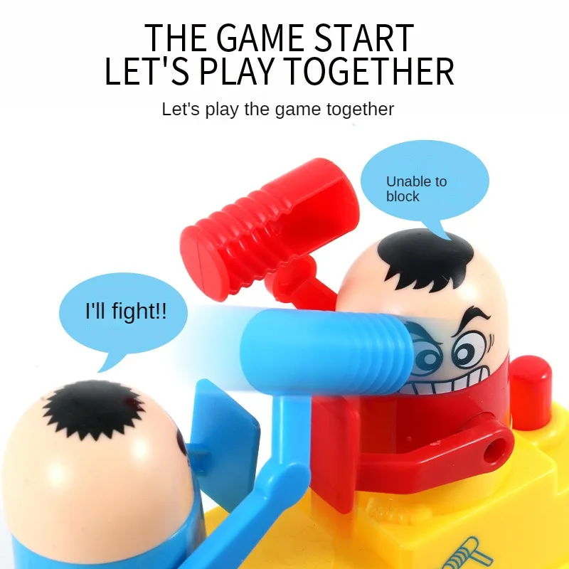 Hot Funny Practical Joke Children Fight Battle Antistress Toy Prank Parent-Child Interaction Play Table Game Kids Toys Baby Gift 4
