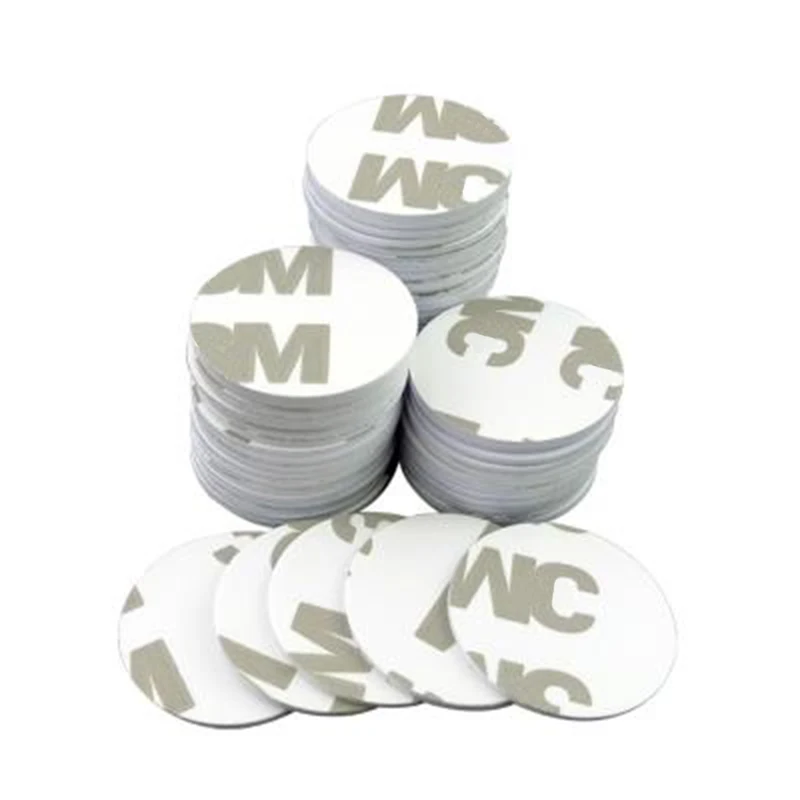 (10 pcs/lot) 125Khz RFID Rewritable Tags Stickers T5577 Proximity Cards rewritable label Access Contol For RFID Copier rfid tags stickers