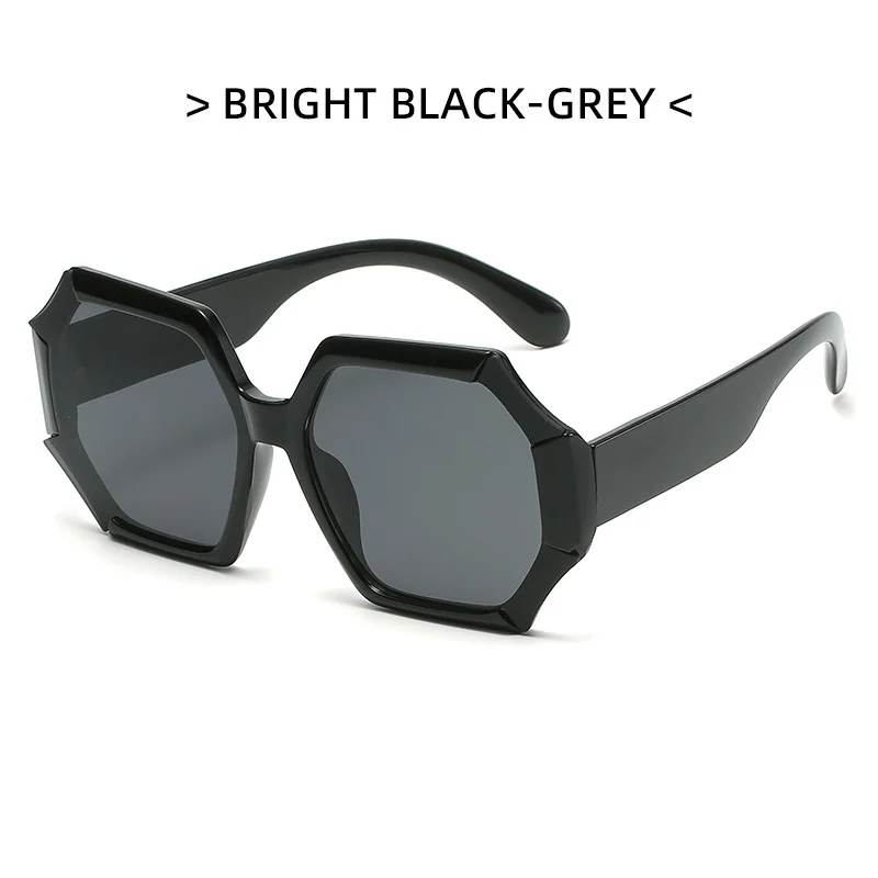 Fashion Oversize Lrregular Sunglasses Women 2022 Brand Design Retro Sun Glasses Female UV400 Eyewear Trending Products_voghion.com