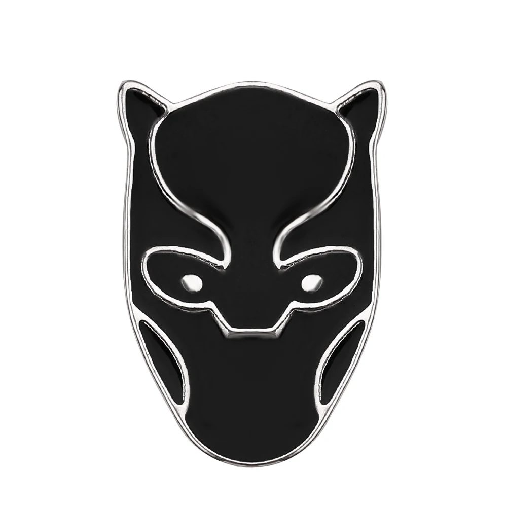 Marvel New Movie Black Panther: Wakanda Forever Accessori Supereroe Black Panther Pins Spilla Smaltata Per Fan Gioielli Regali
